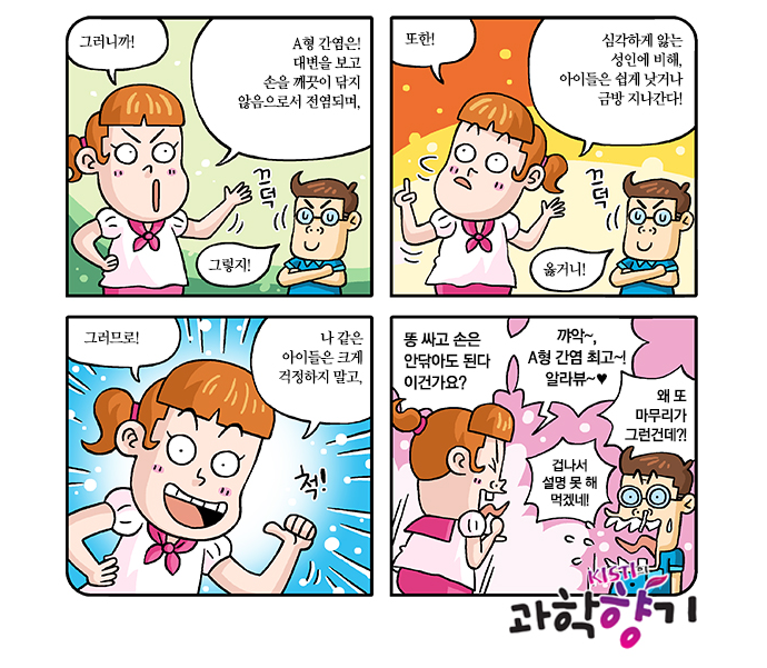 손씻기 만화, 과학향기