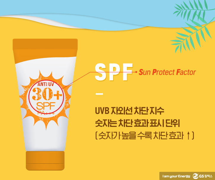 SPF, UVB 자외선 차단 지수