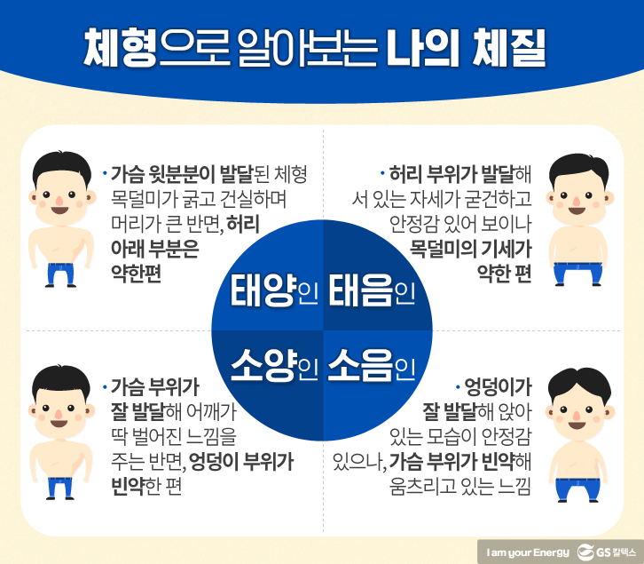 체형으로 알아보는 나의 체질