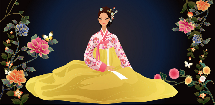 선덕여왕의 모습