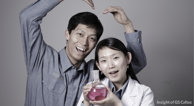 부부03 석유화학3팀 김건률 사원 품질보증2팀 조경선 사원