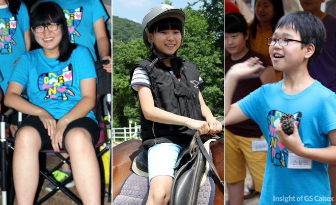 아이들 각자의 개성과 매력이 넘치는 손대산 계장네 아이들. C-: