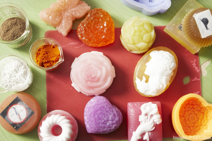 비누만들기 천연비누 만들기에 도전한 GS칼텍스 공정안정화팀 >.<