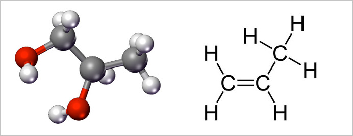 프로필렌 C3H6의 에틸렌계 탄화수소 '프로필렌'