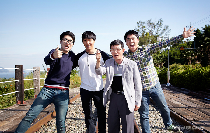 3 레일바이크 위에서 팀원들과 즐거운 시간 찰칵!