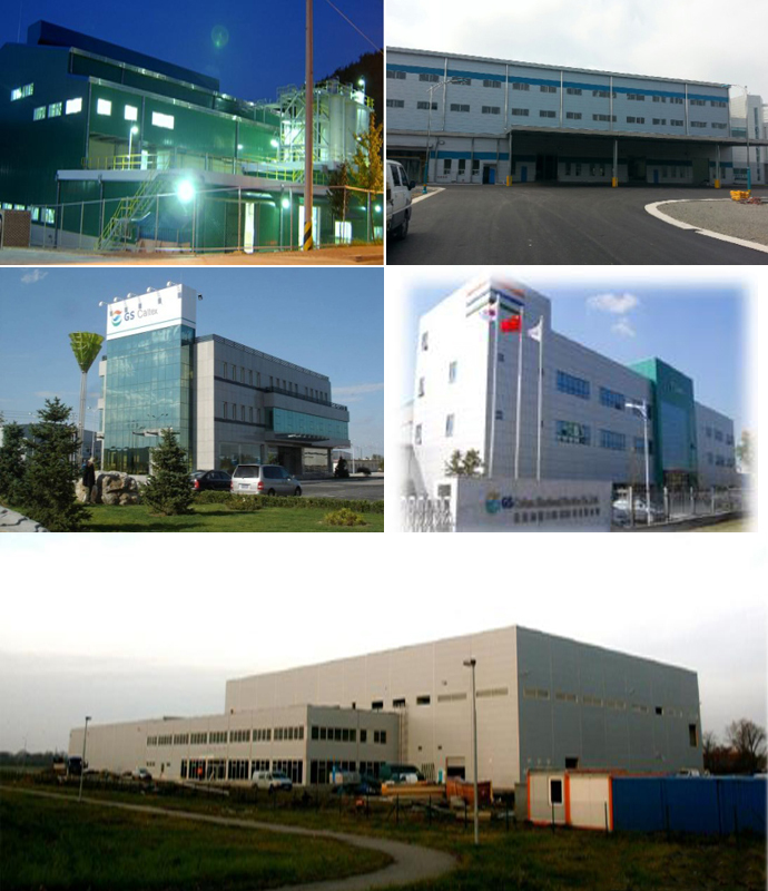 이미지3 보시는 순서대로 여수 공장, 진주공장, 중국(랑팡)공장, 중국(소주)공장, 체코 공장입니다.