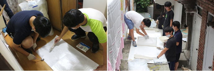 자원봉사, 봉사활동, 봉사 서울대 햇빛봉사단과 함께하는 러브하우스