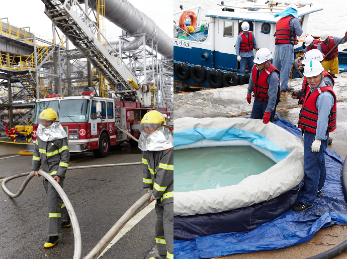 비상훈련 GS칼텍스 비상대응팀