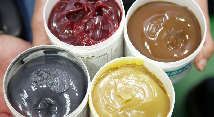 그리스, 윤활 윤활유 그리스 제품